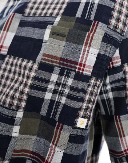 Farah womack shirt in blue