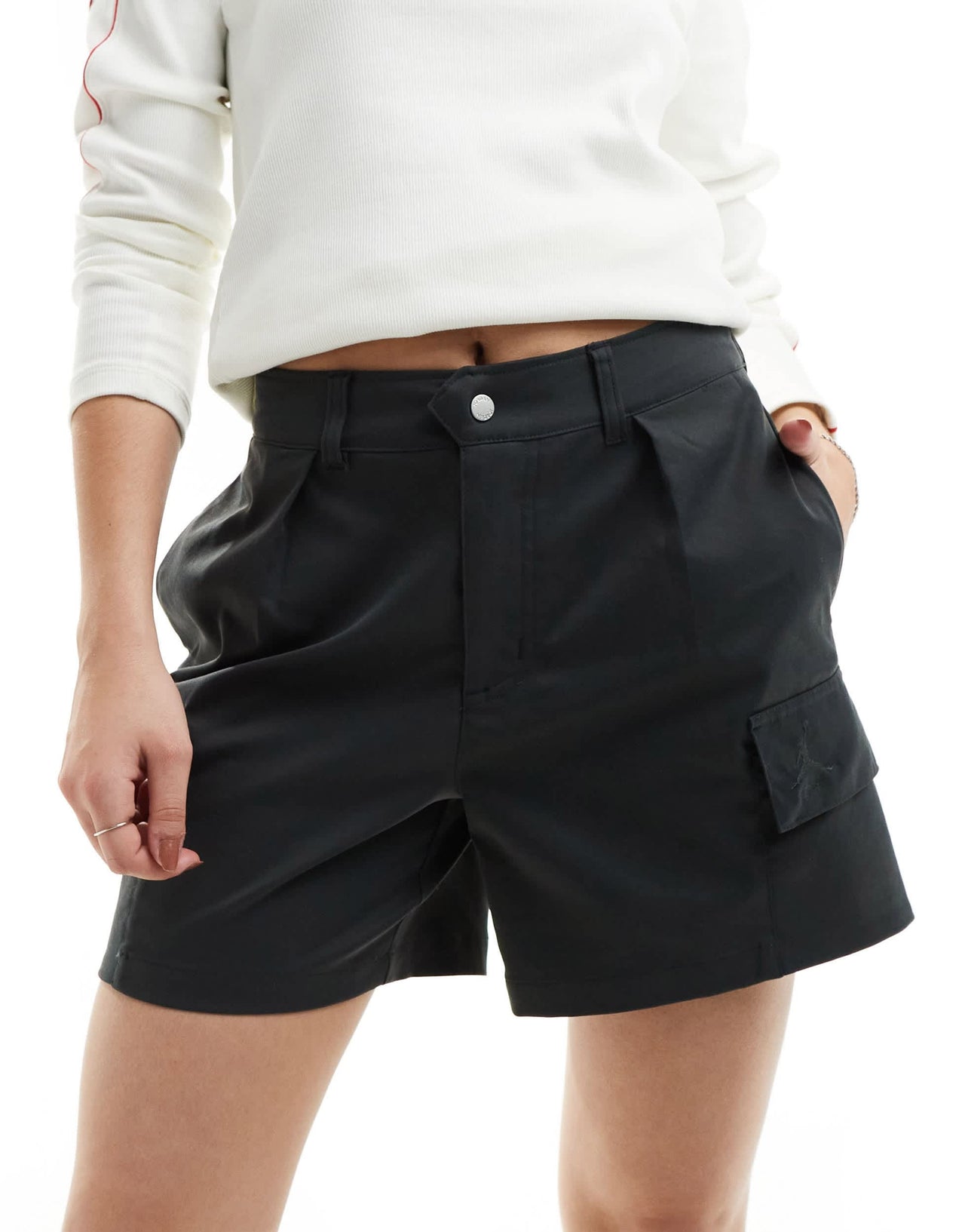 Jordan woven short in black