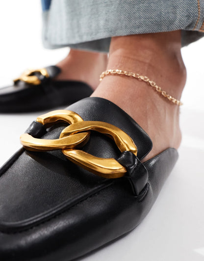 ASOS DESIGN Mia mule in black