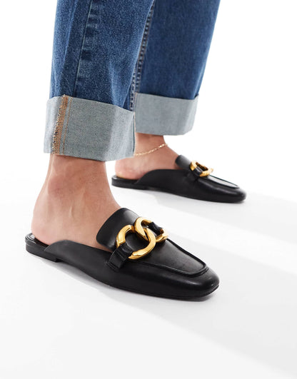 ASOS DESIGN Mia mule in black
