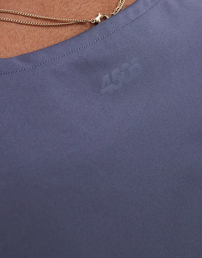 4505 Studio soft touch cardigan in slate blue