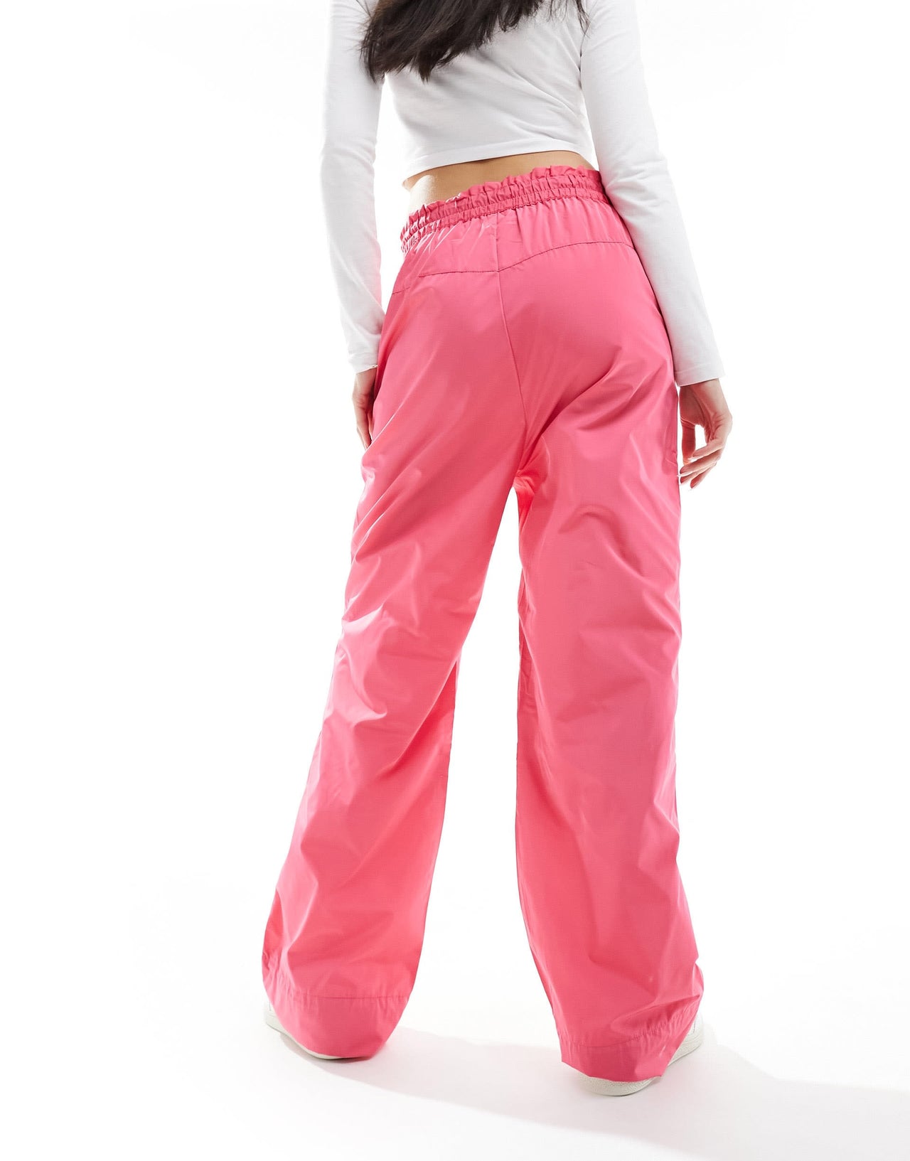 InWear Tania pants with drawstring cuffs in pink