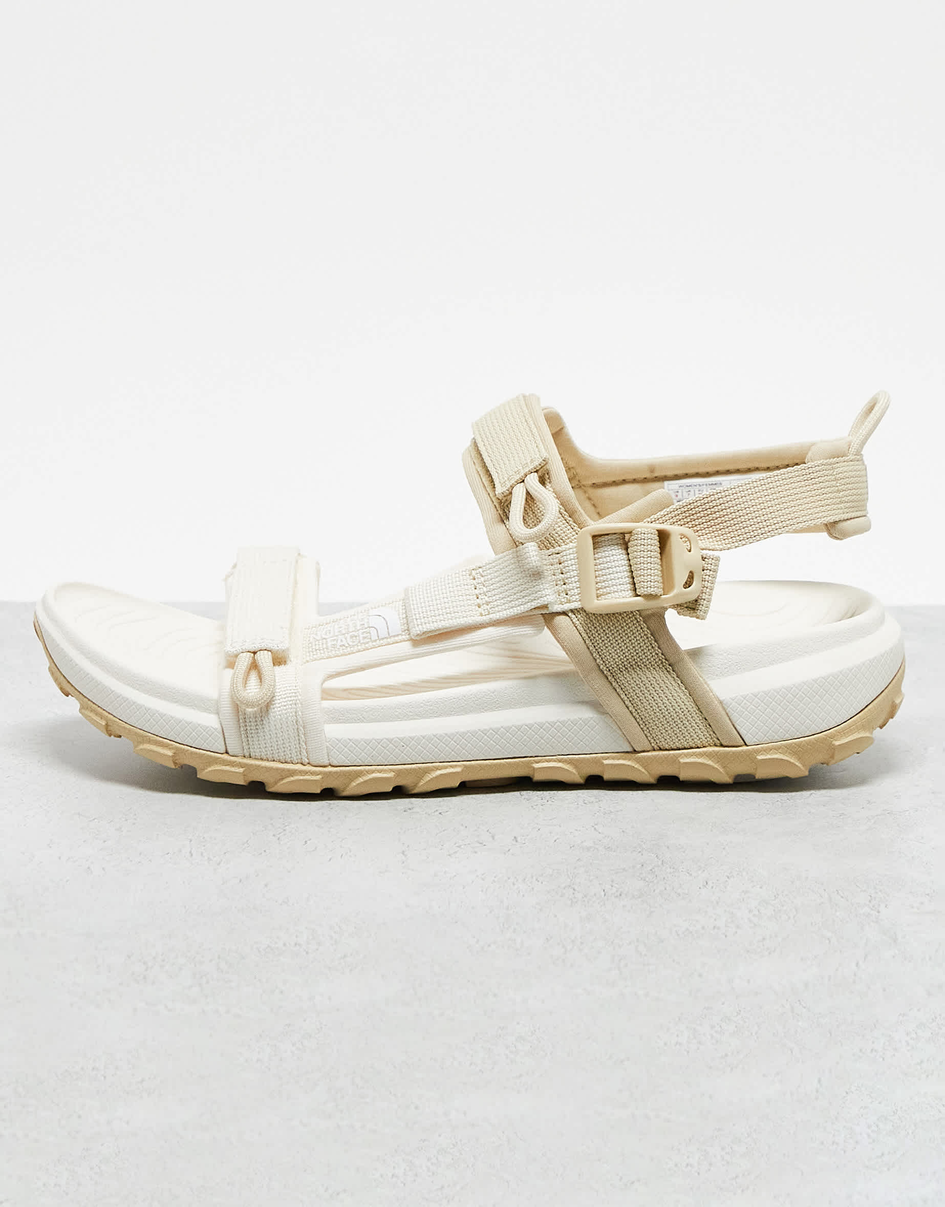 The North Face Explore Camp chunky sandals in beige