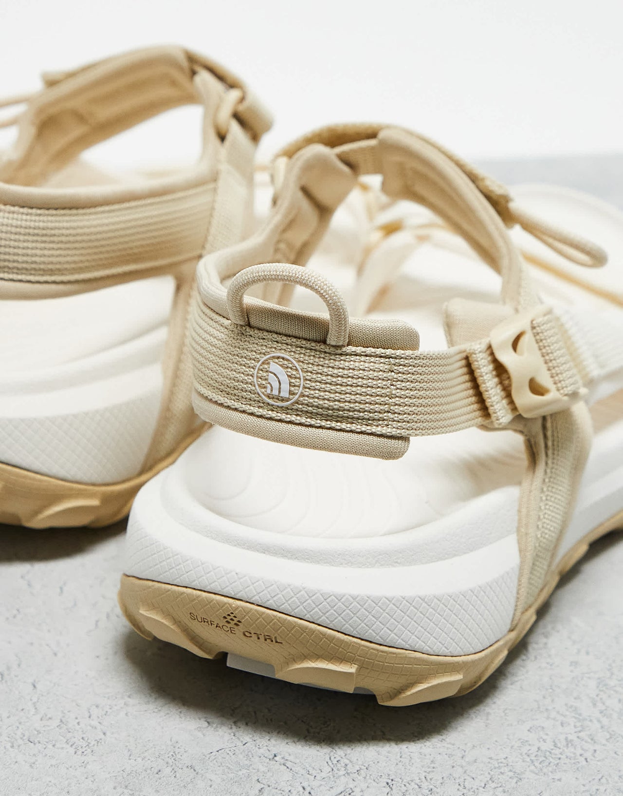 The North Face Explore Camp chunky sandals in beige