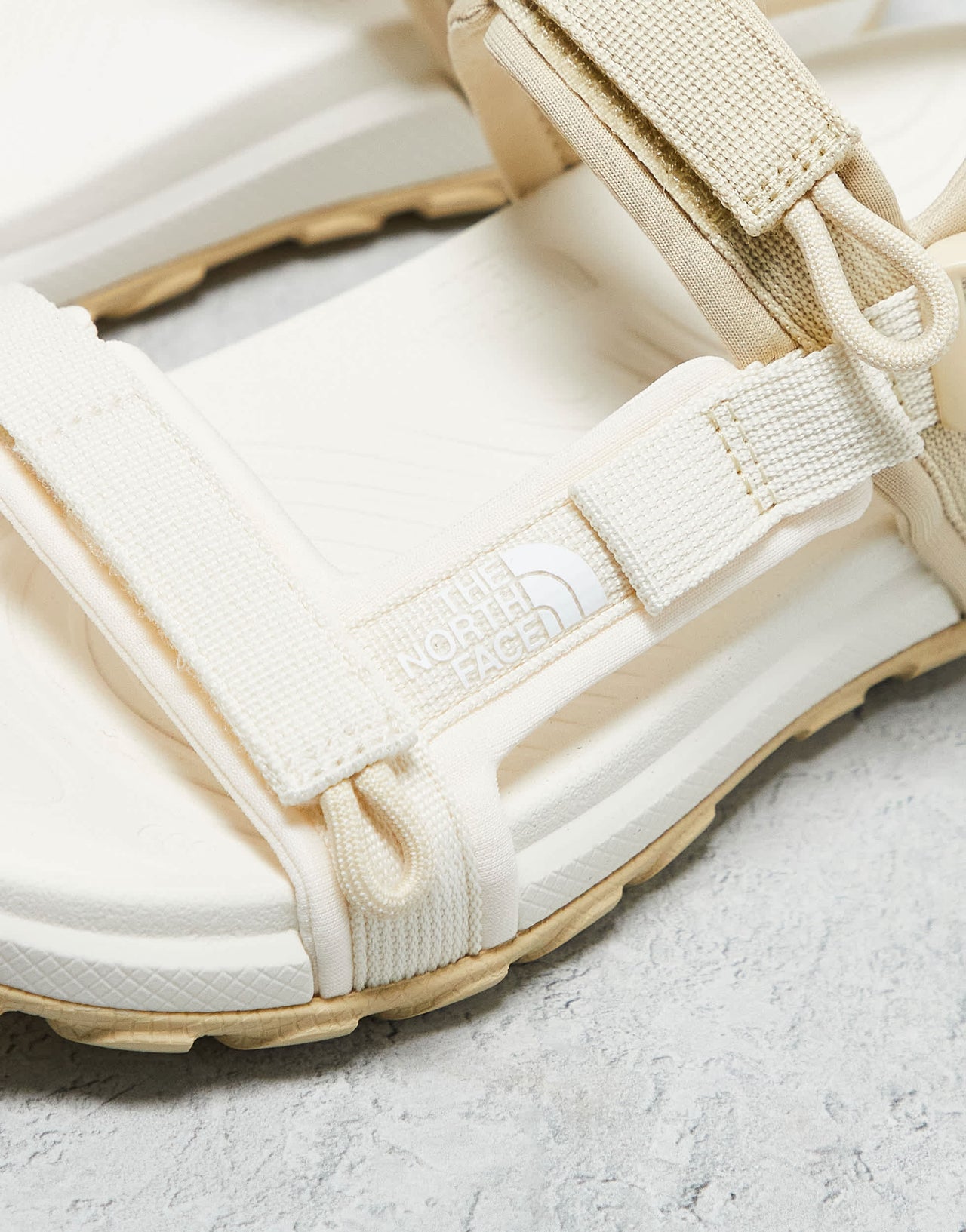 The North Face Explore Camp chunky sandals in beige