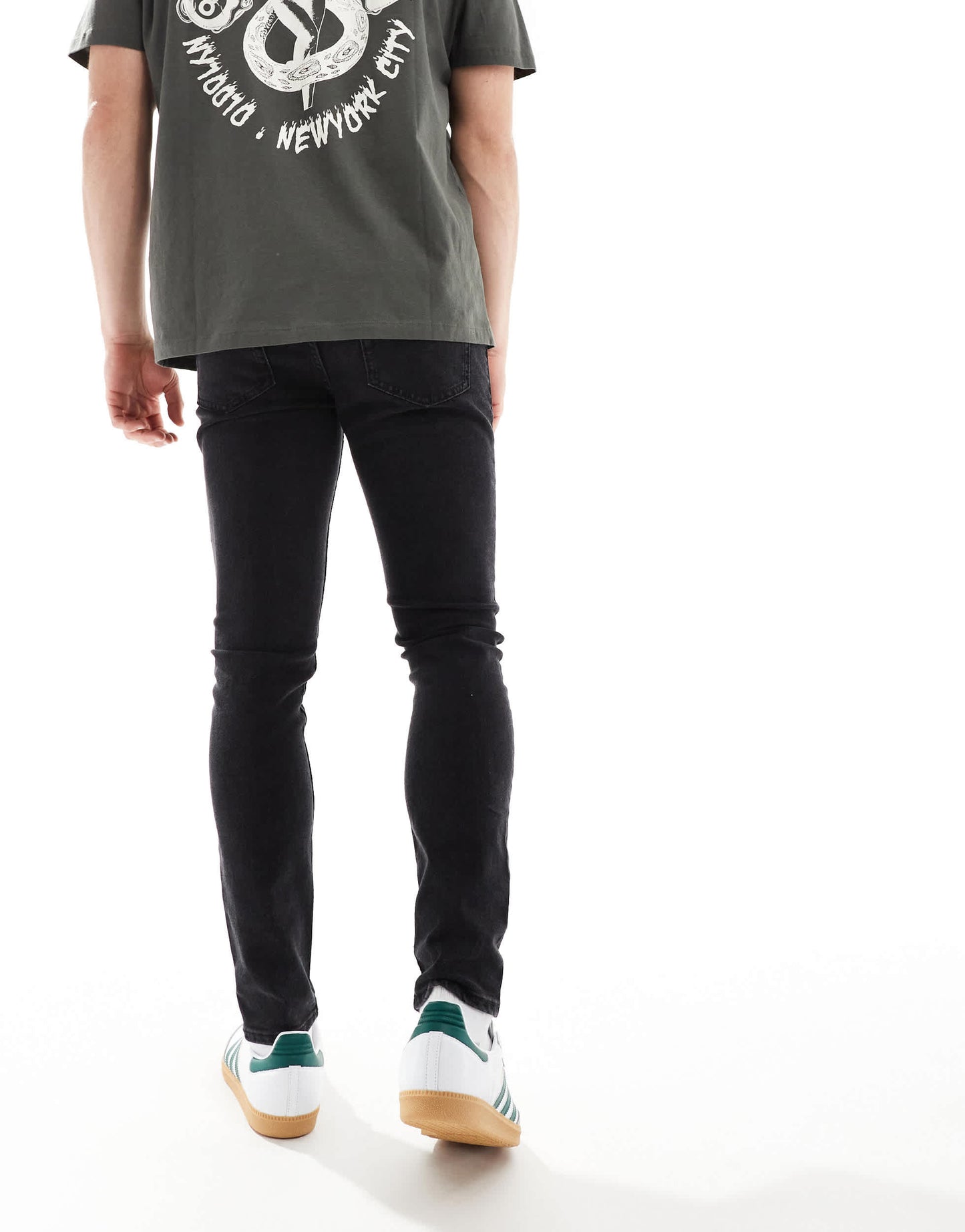 New Look super skinny jeans in black