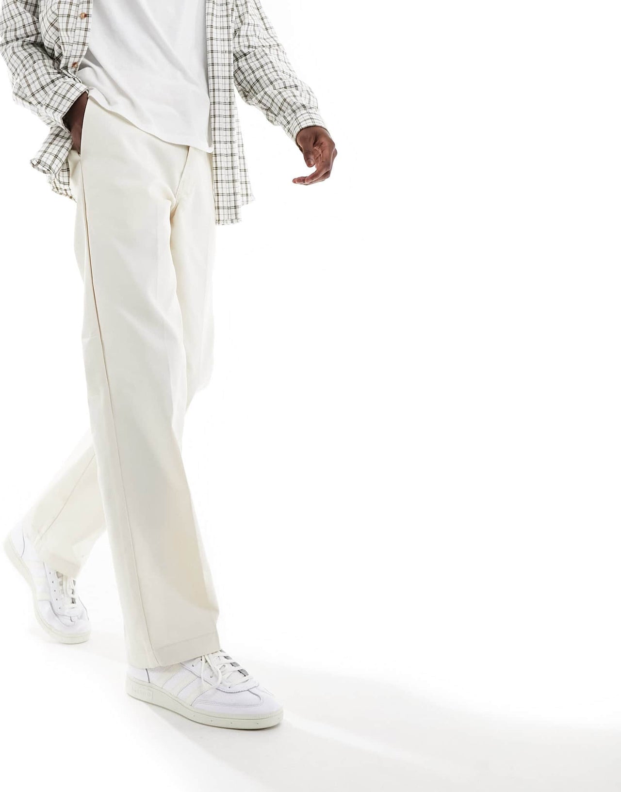 Dickies 874 work trousers in cream