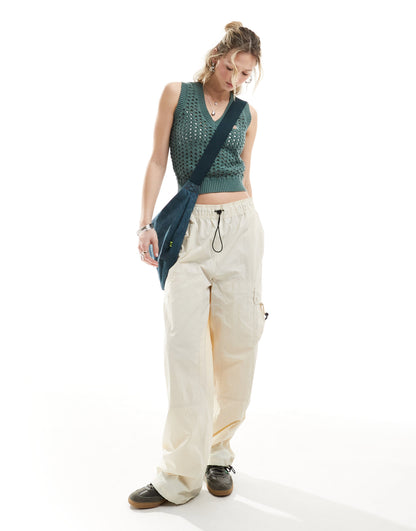 Dickies ingalls knitted vest in dark green