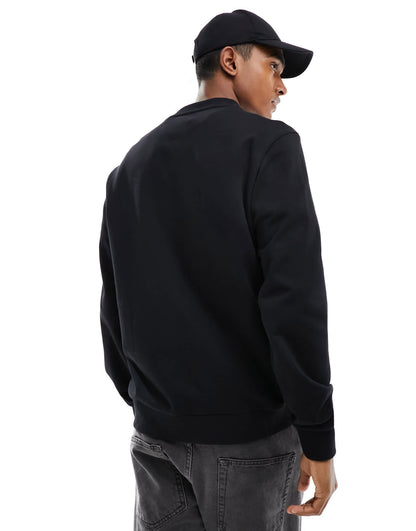 HUGO RED Duragol logo sweatshirt in black