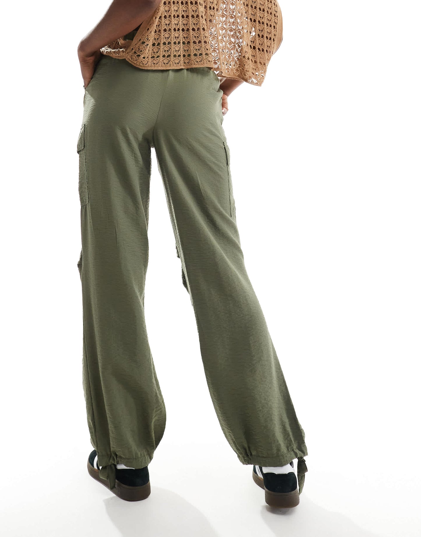 New Look cargo jogger in khaki