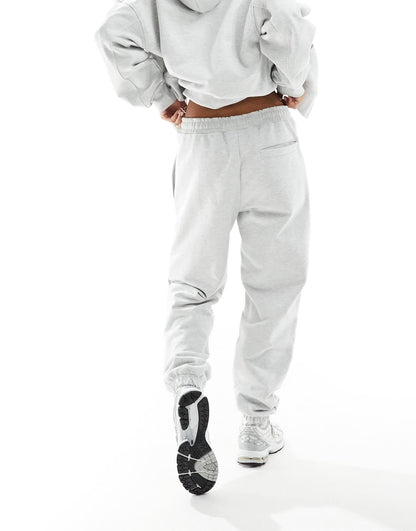 The Couture Club co-ord emblem relaxed joggers in grey marl