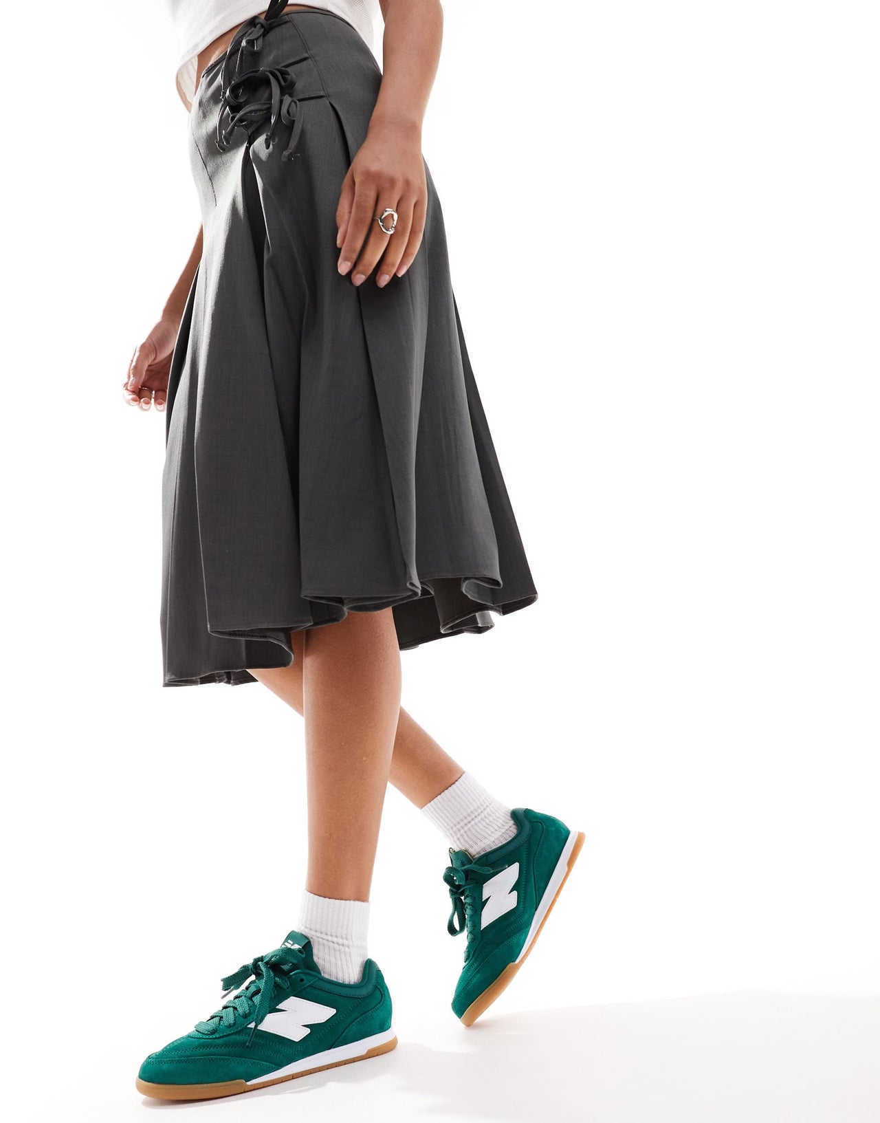 New Balance RC42 trainers in green