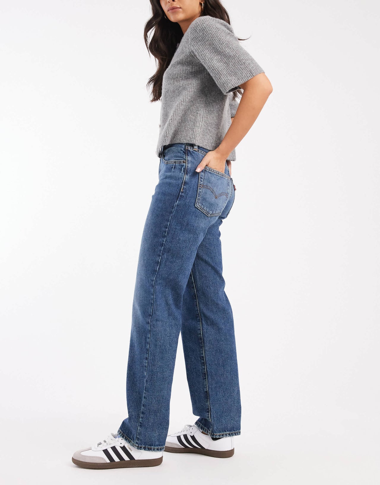 Levi's '94 baggy jeans in mid blue
