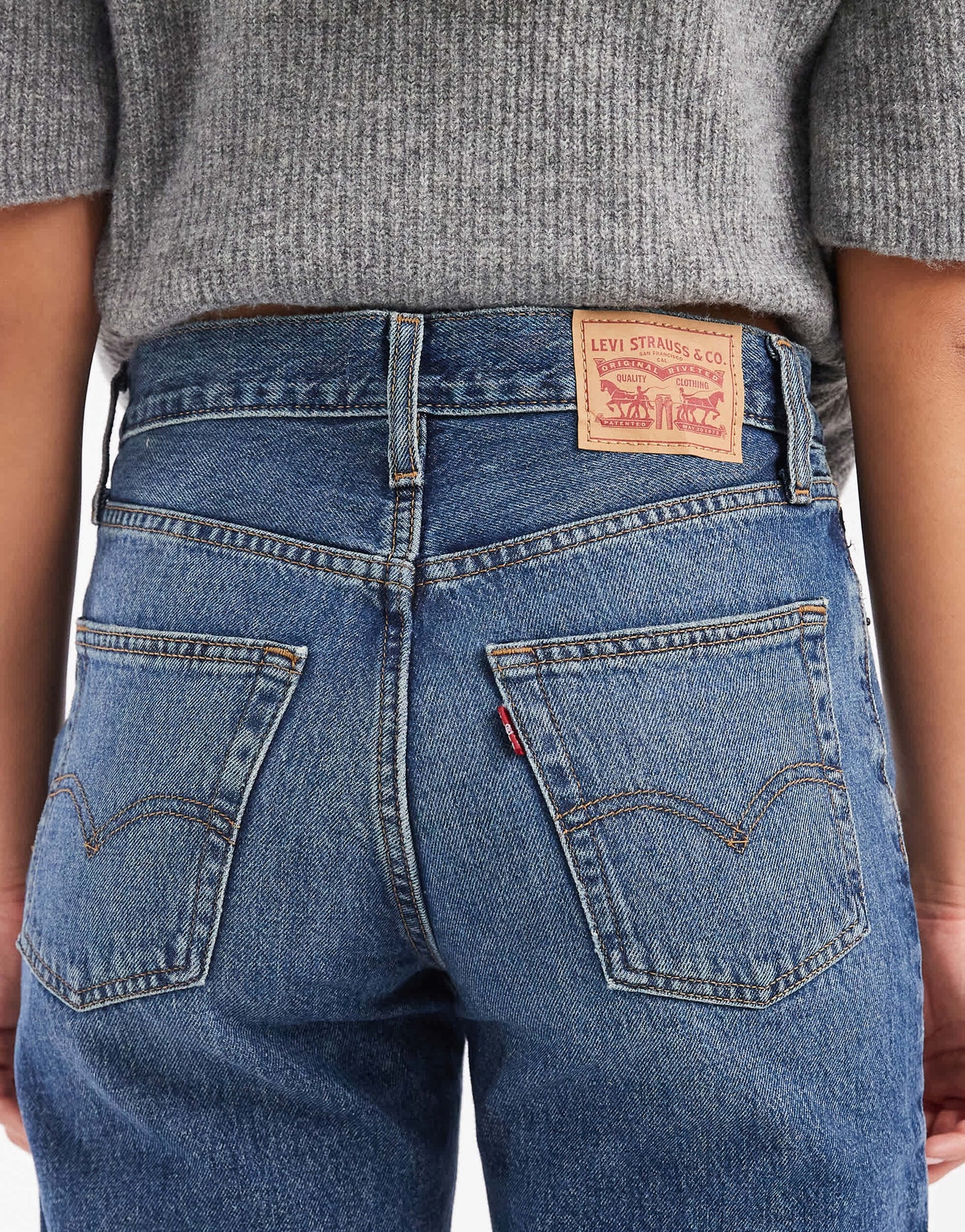 Levi's '94 baggy jeans in mid blue