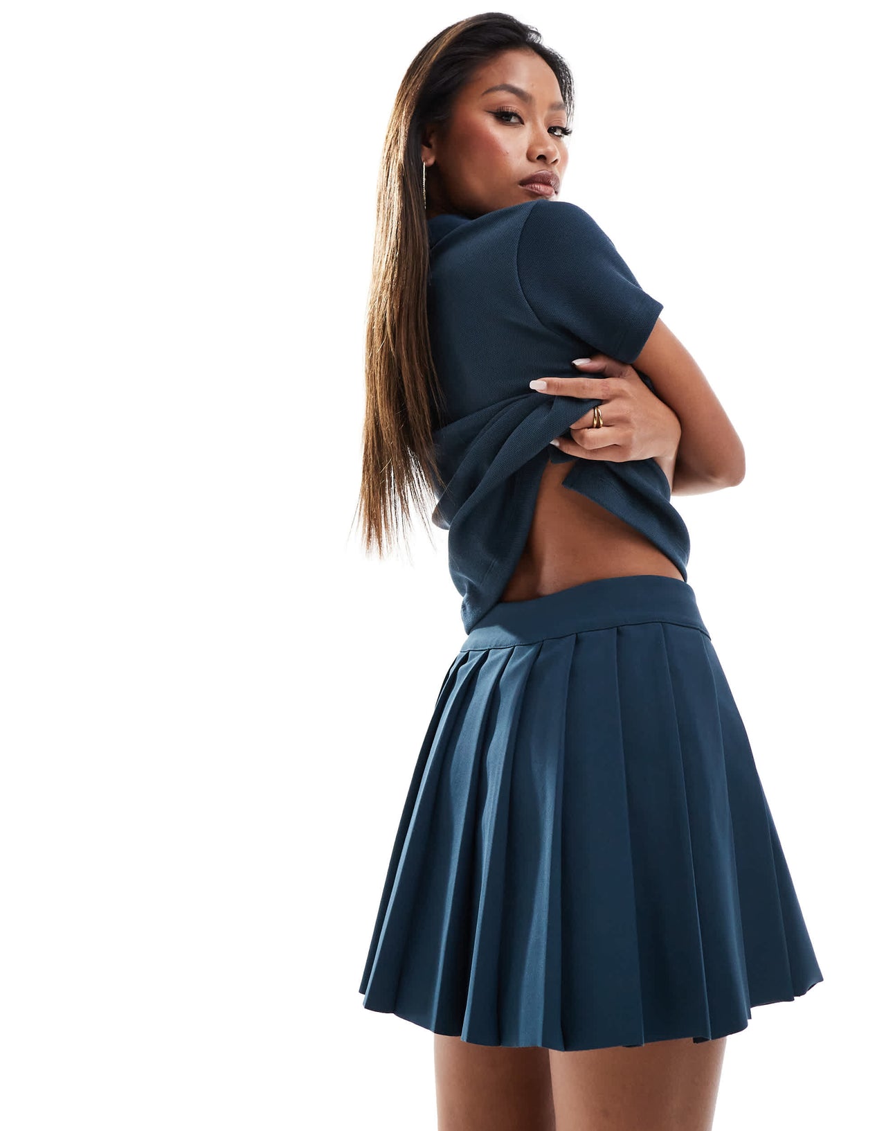 Nike YOON tennis skirt in navy