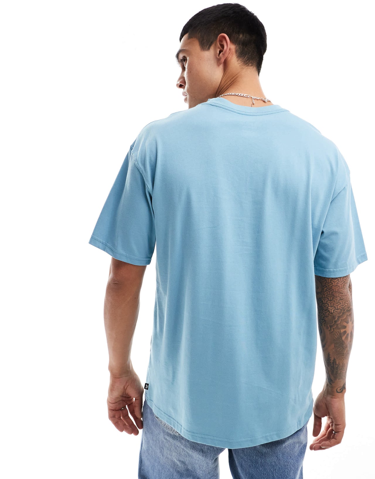 Nike SB central logo t-shirt in light blue