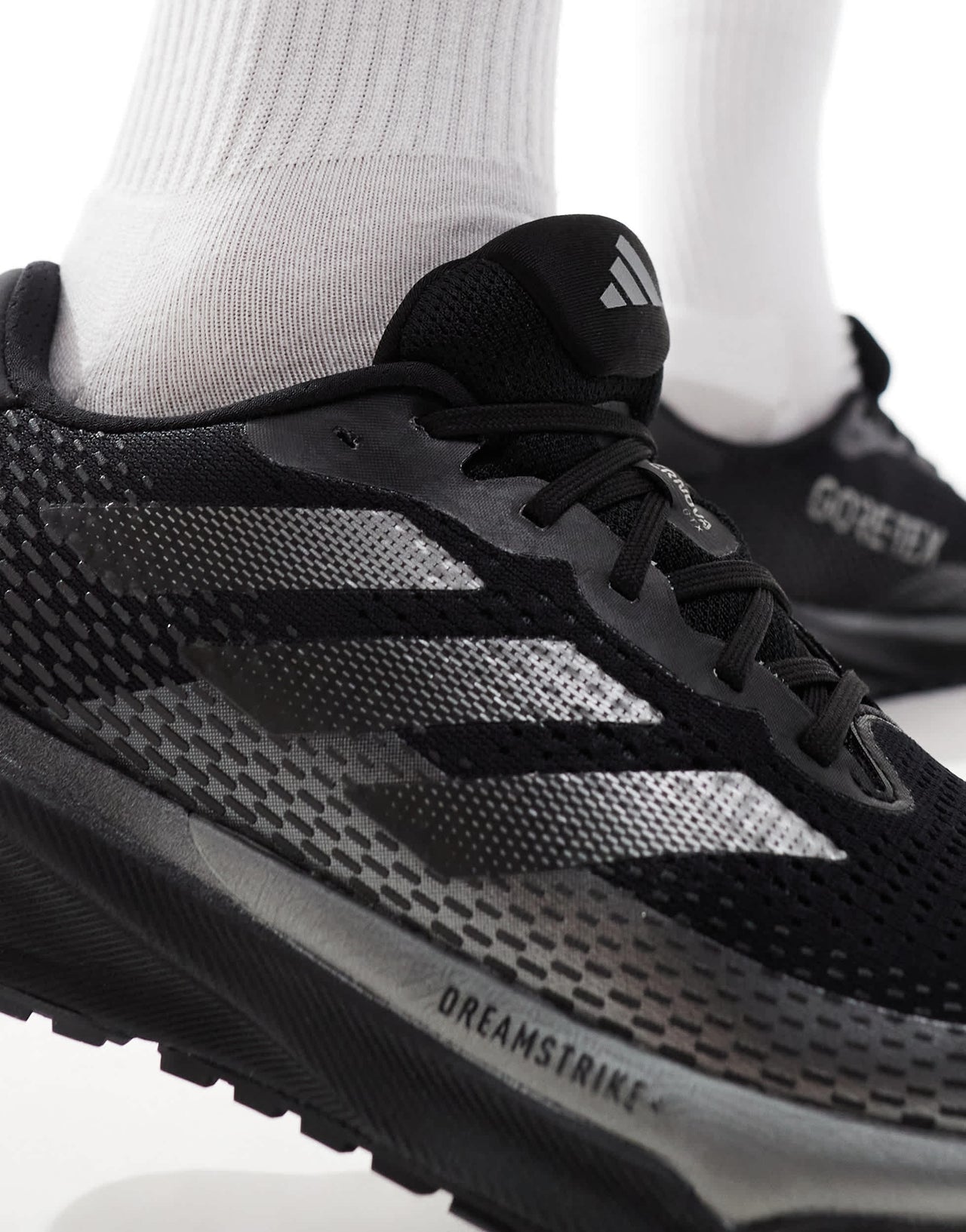 adidas Running supernova trainers in black