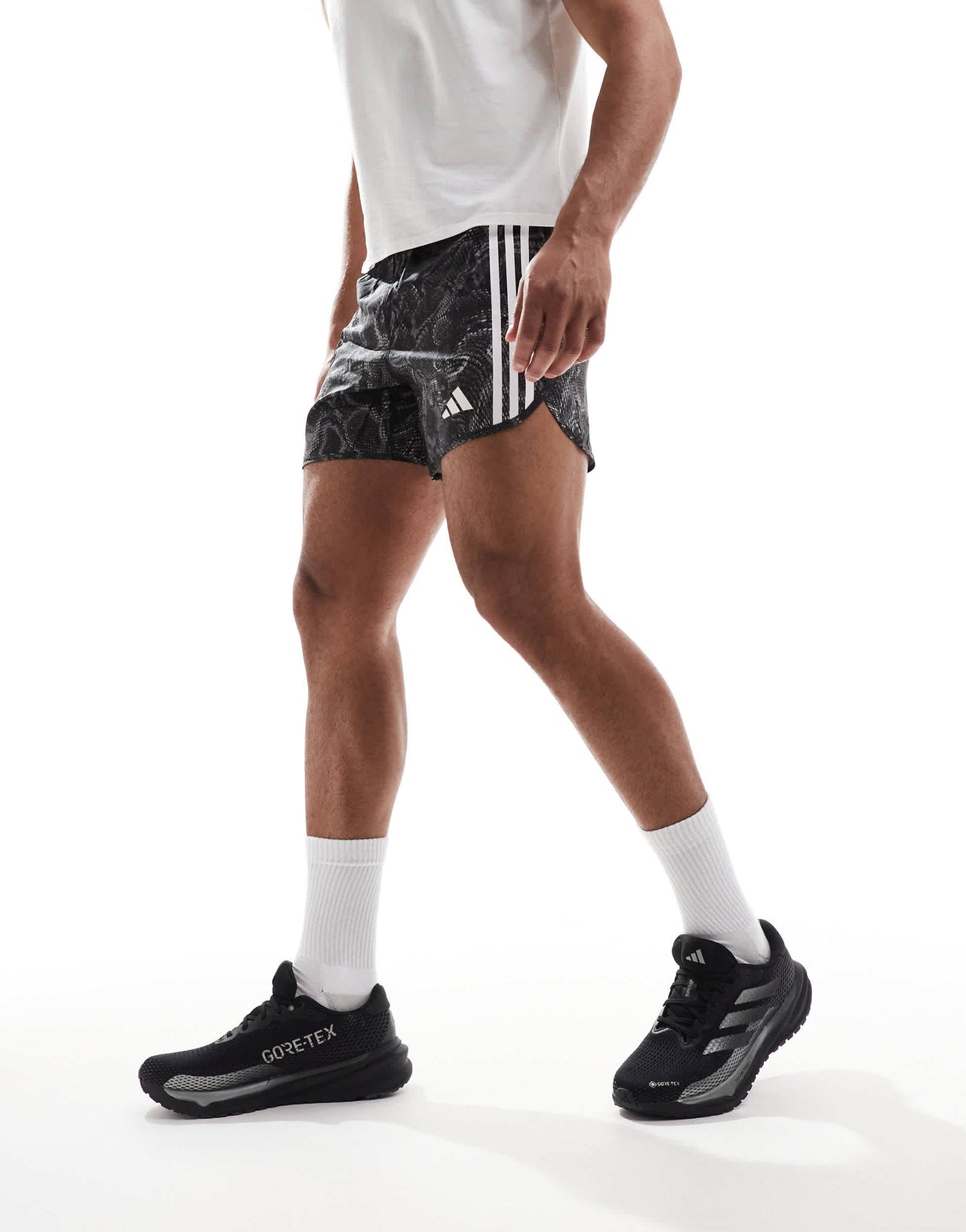 adidas Running supernova trainers in black