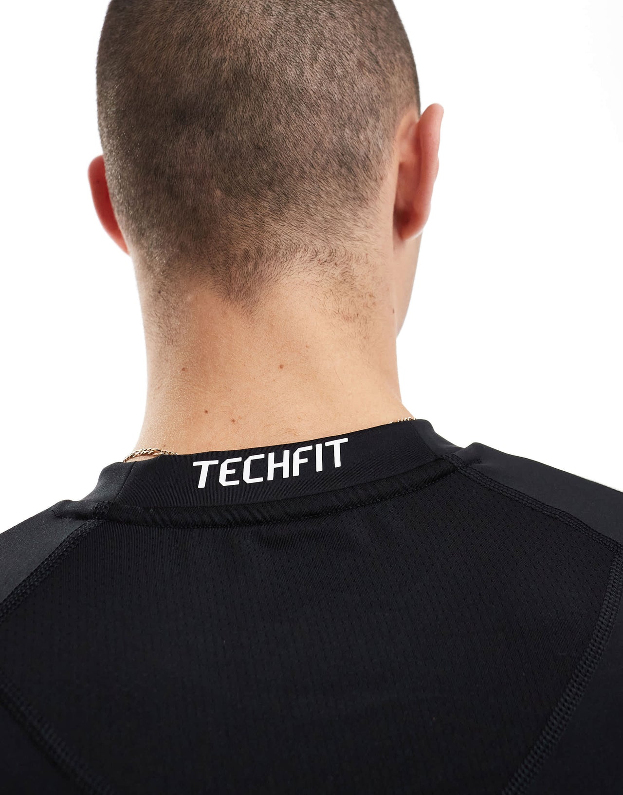 adidas Training tech fit t-shirt in black