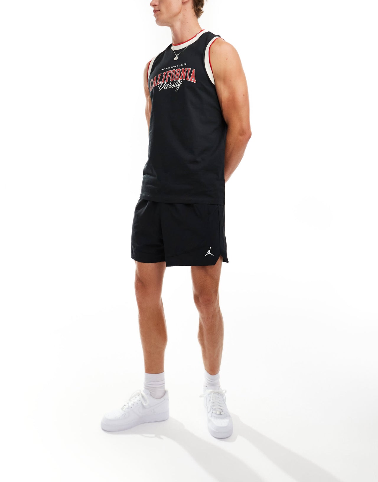 Jordan Dri-Fit Sport woven shorts in black
