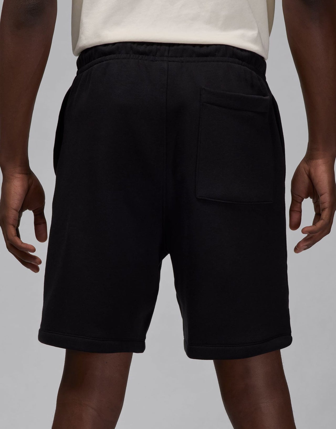 Jordan brooklyn fleece shorts in black