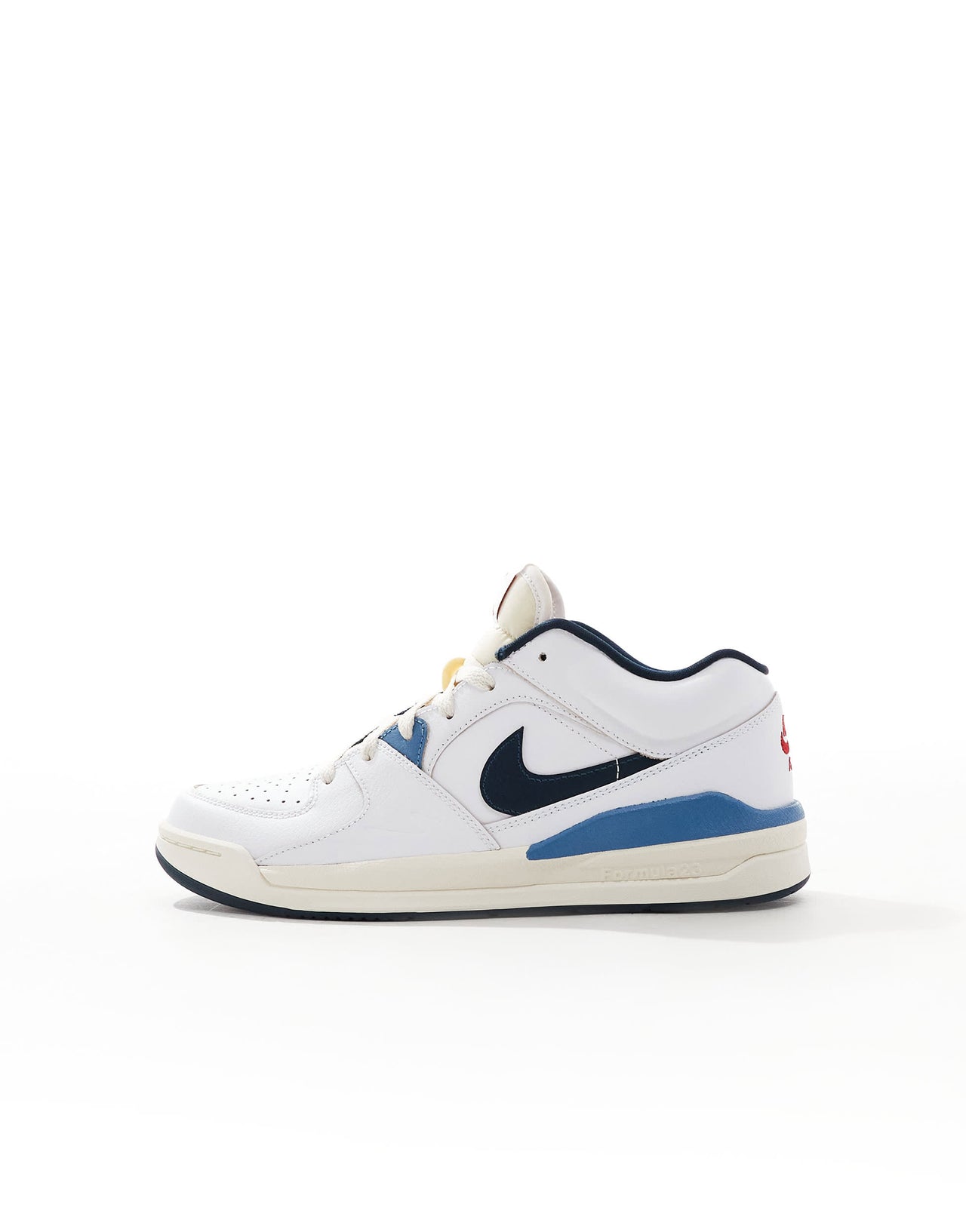 Jordan Stadium 90 trainers in white and red