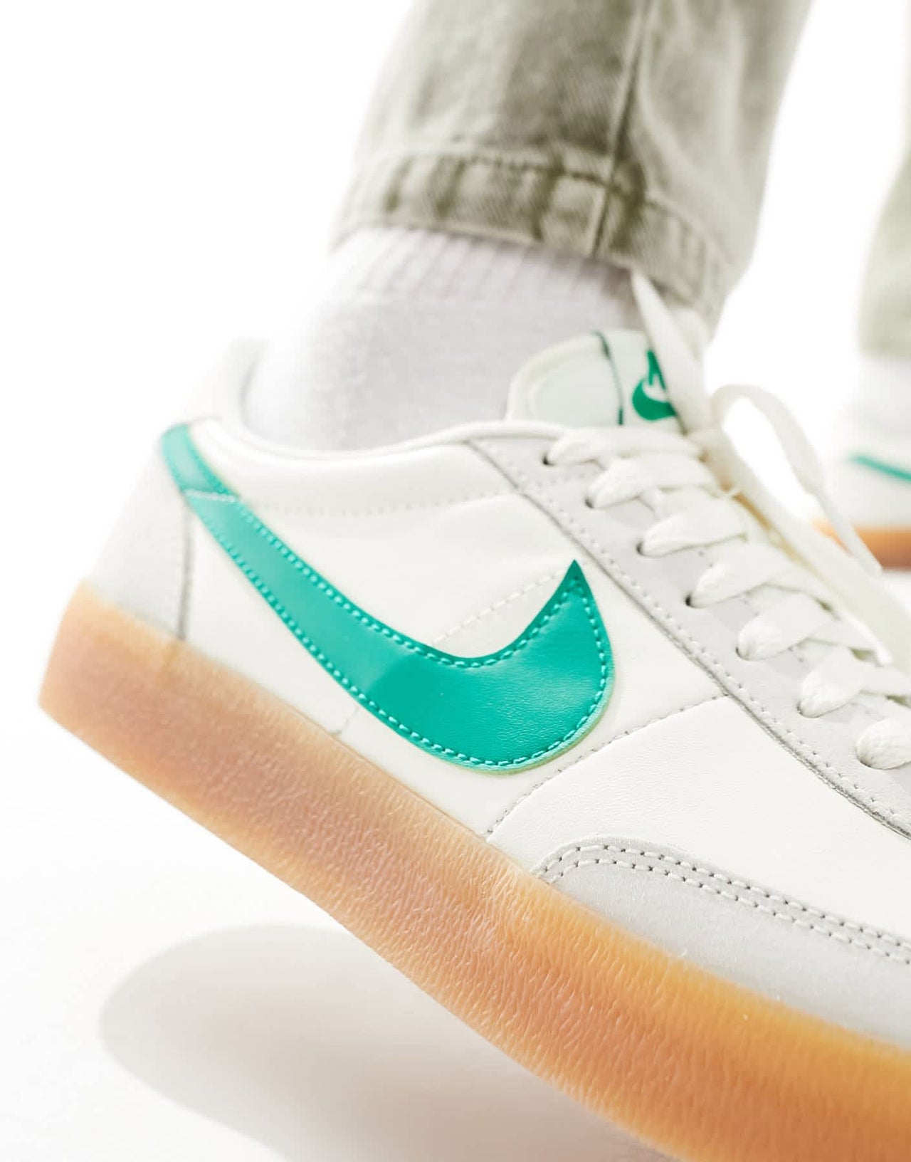 Nike Killshot 2 Leather trainers in white and green