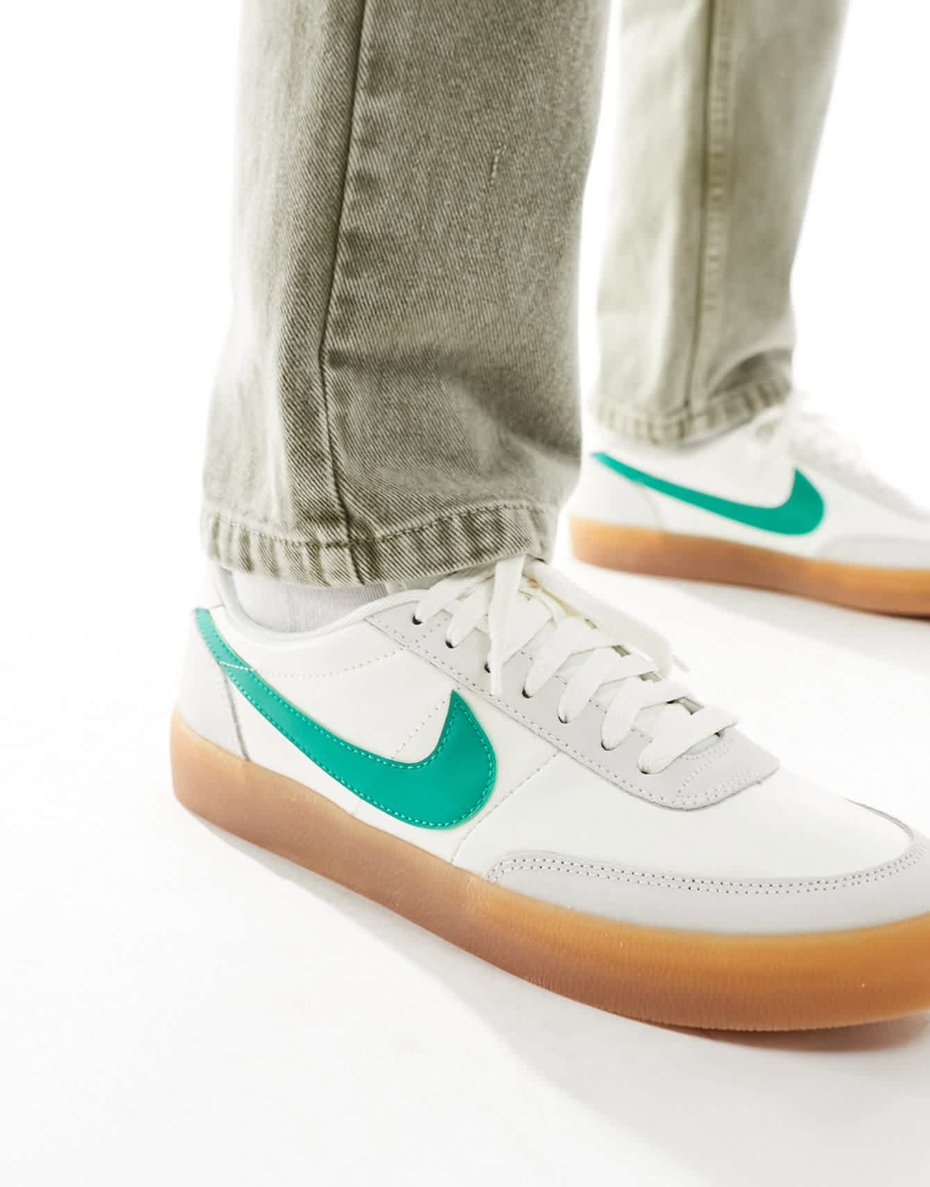 Nike Killshot 2 Leather trainers in white and green