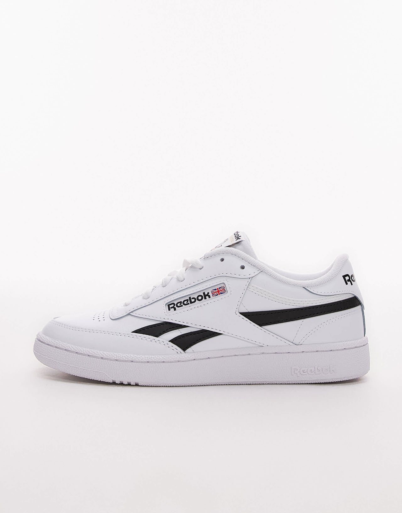Reebok Club C Revenge trainers in white and black