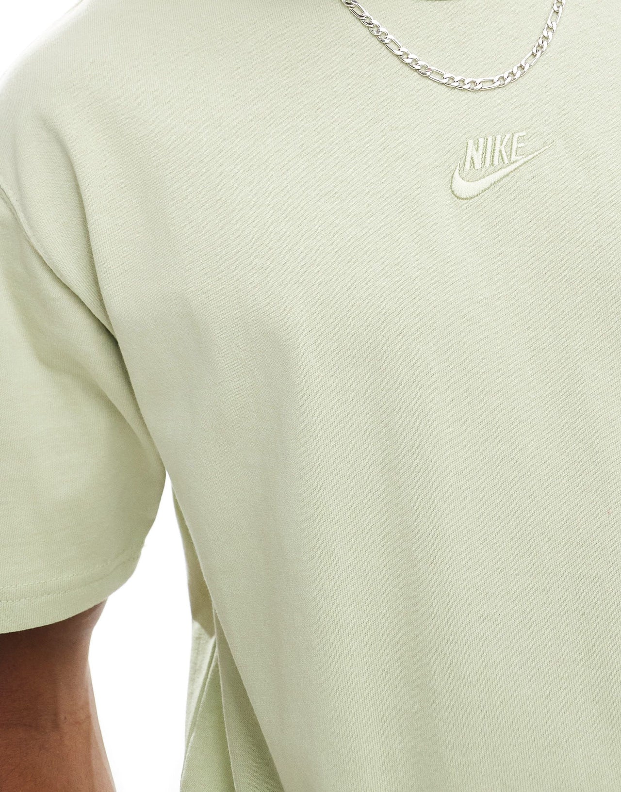 Nike Premium Essentials oversized t-shirt in light green