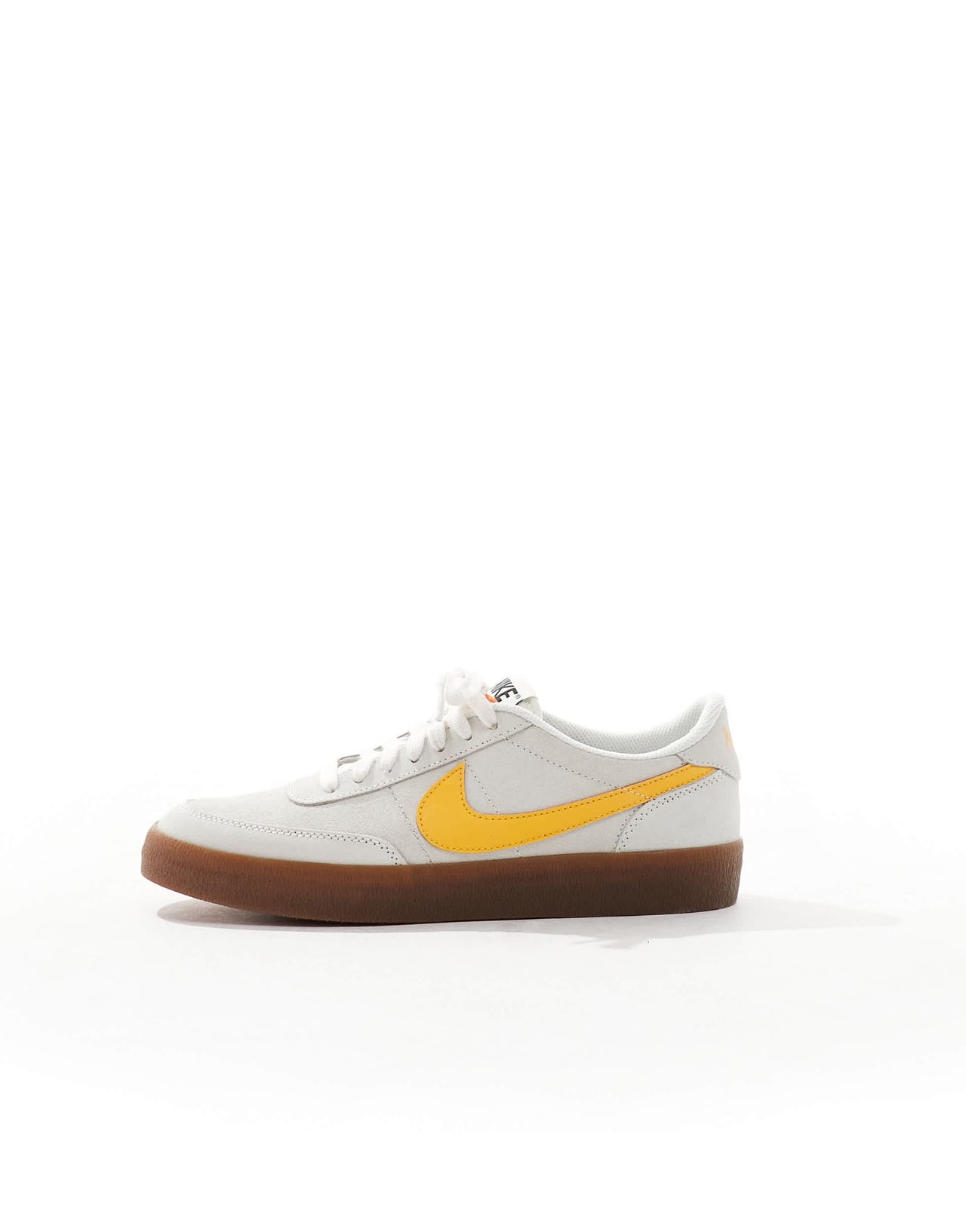 Nike Killshot 2 suede trainers in white and yellow