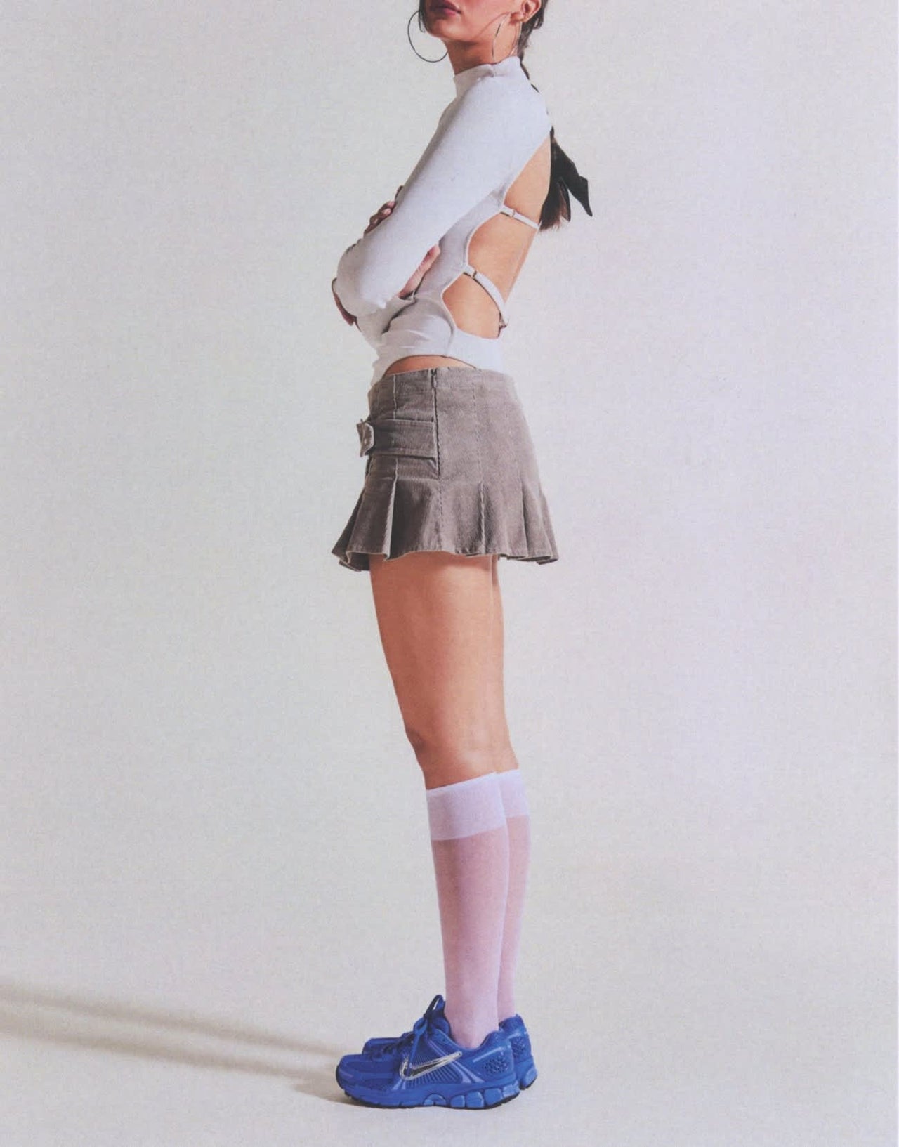 Nike Zoom Vomero 5 trainers in racer blue