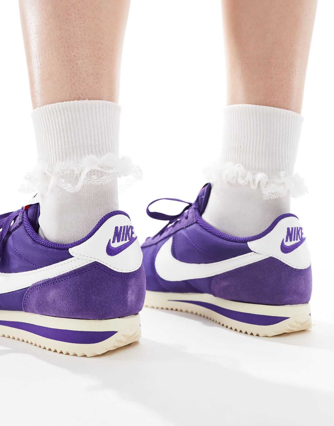 Nike Cortez TXT trainer in purple