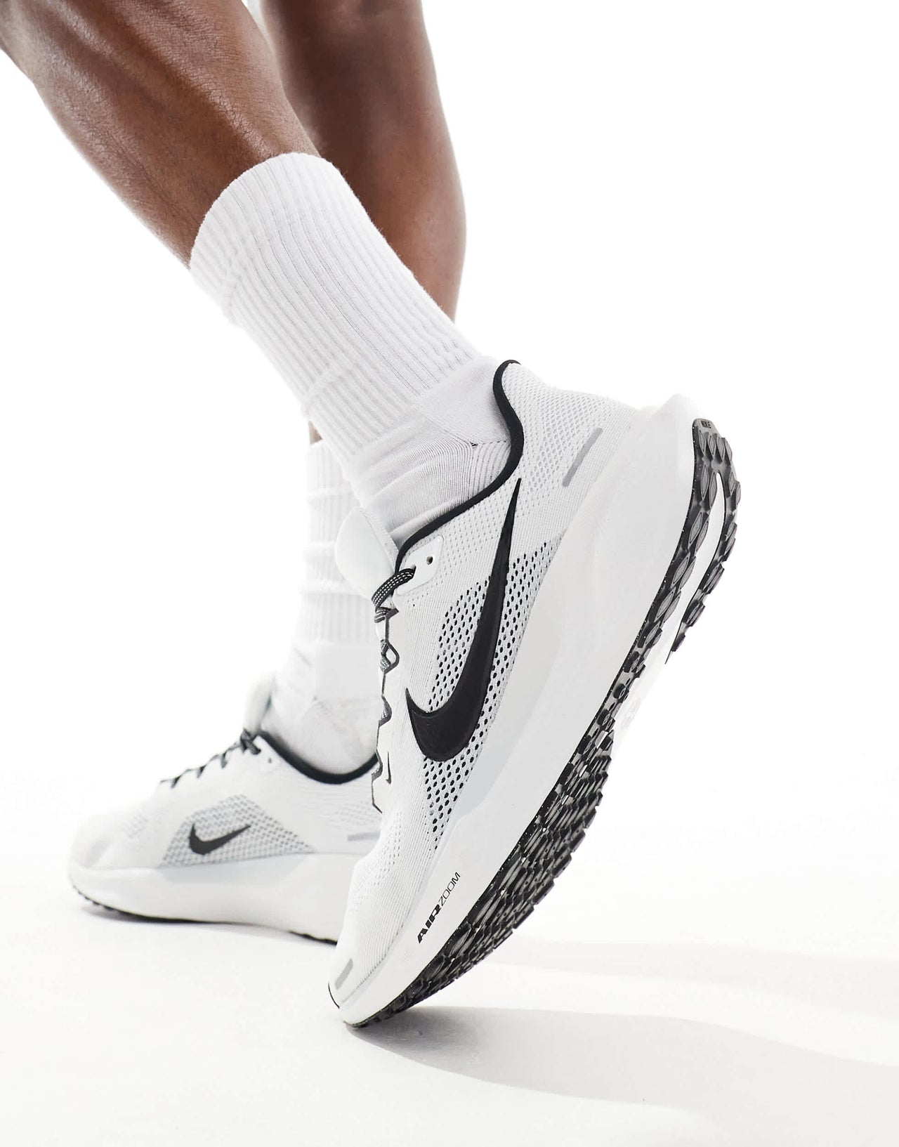 Nike Running Air Zoom Pegasus 41 trainers in white and black