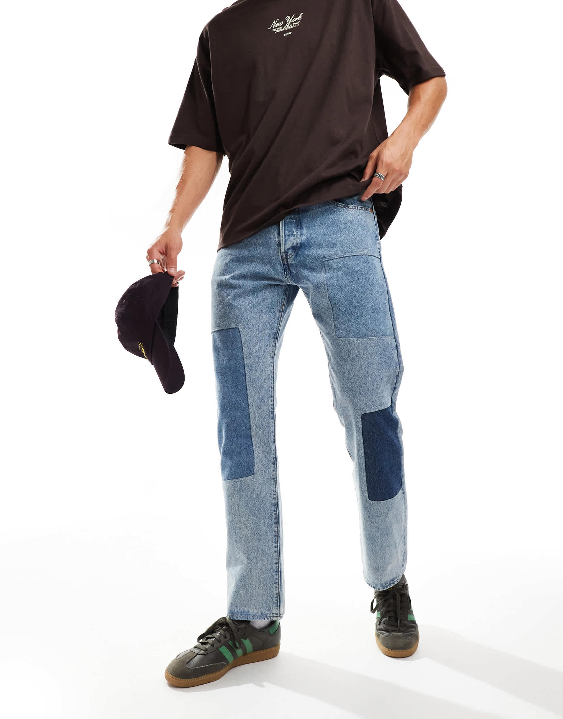 Levi's Skateboarding 501 straight fit jeans in light blue