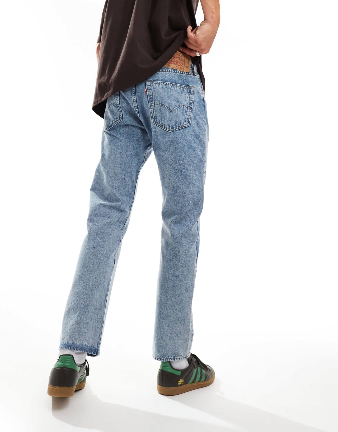 Levi's Skateboarding 501 straight fit jeans in light blue