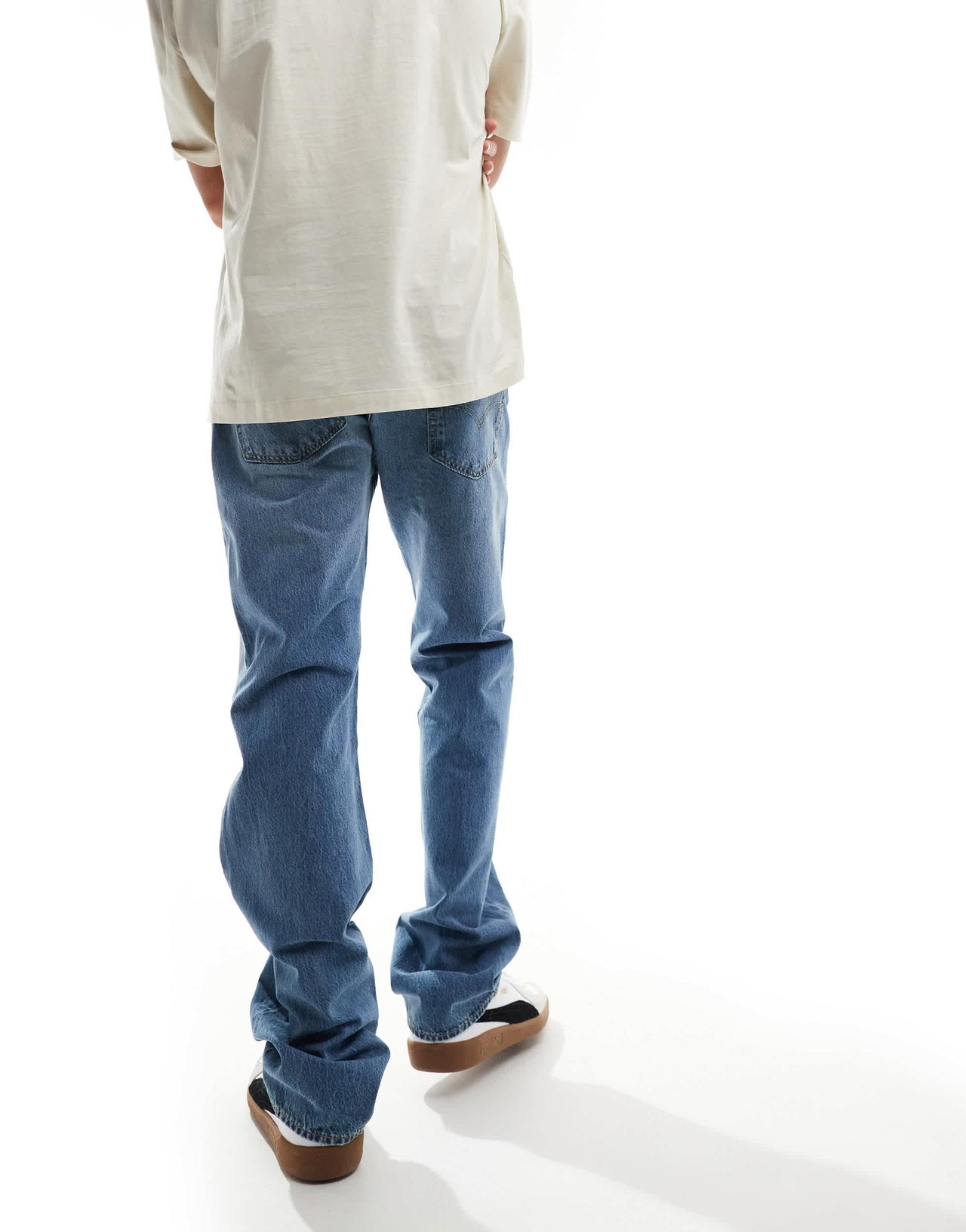 Levi's 501 original straight fit performance cool denim jeans in light blue