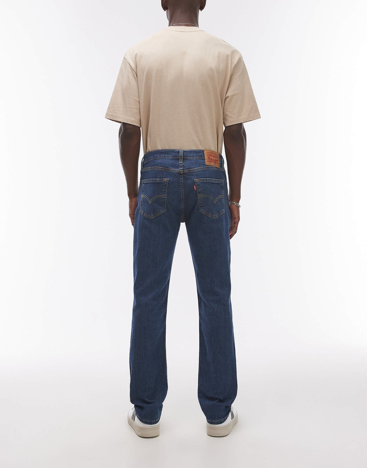 Levi's 511 slim fit performance cool denim jeans in mid blue