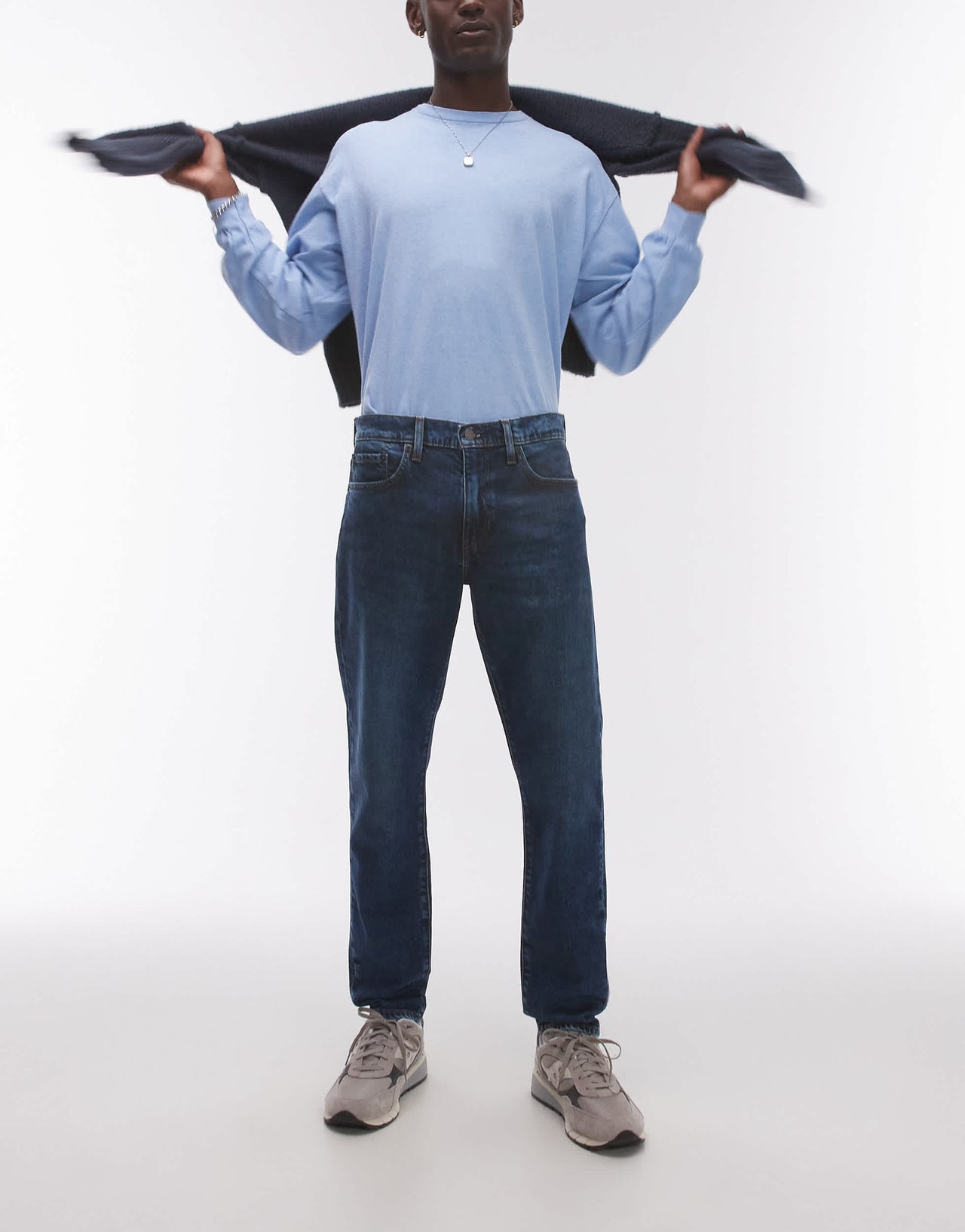 Levi's 512 slim tapered jeans in dark blue