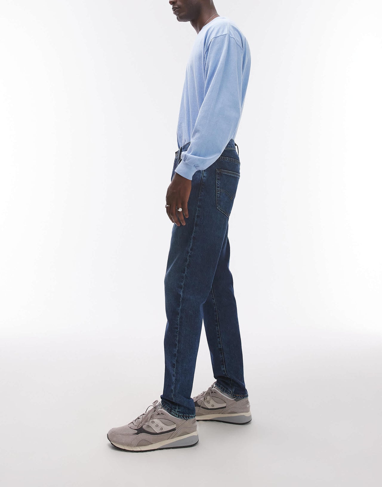 Levi's 512 slim tapered jeans in dark blue