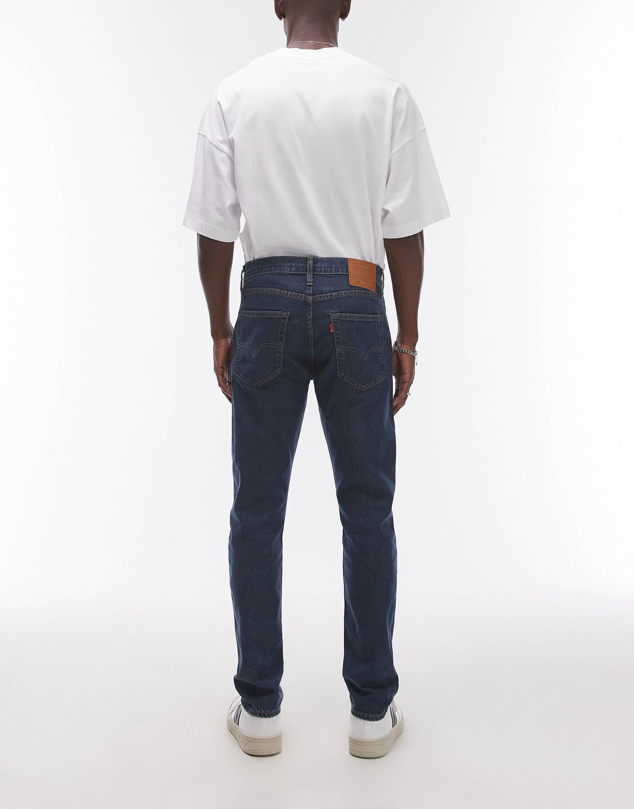 Levi's 512 slim taper jeans in dark blue