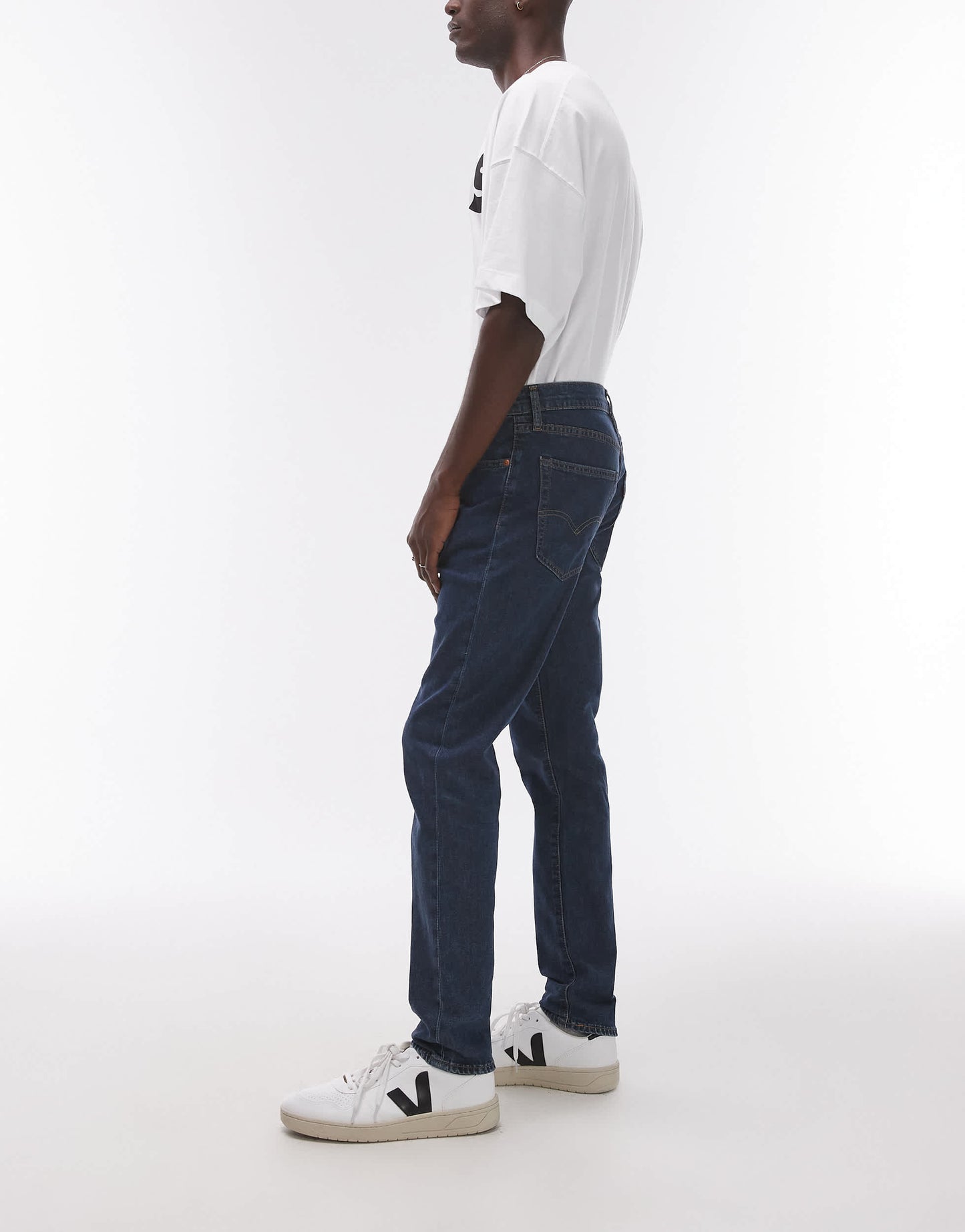 Levi's 512 slim taper jeans in dark blue