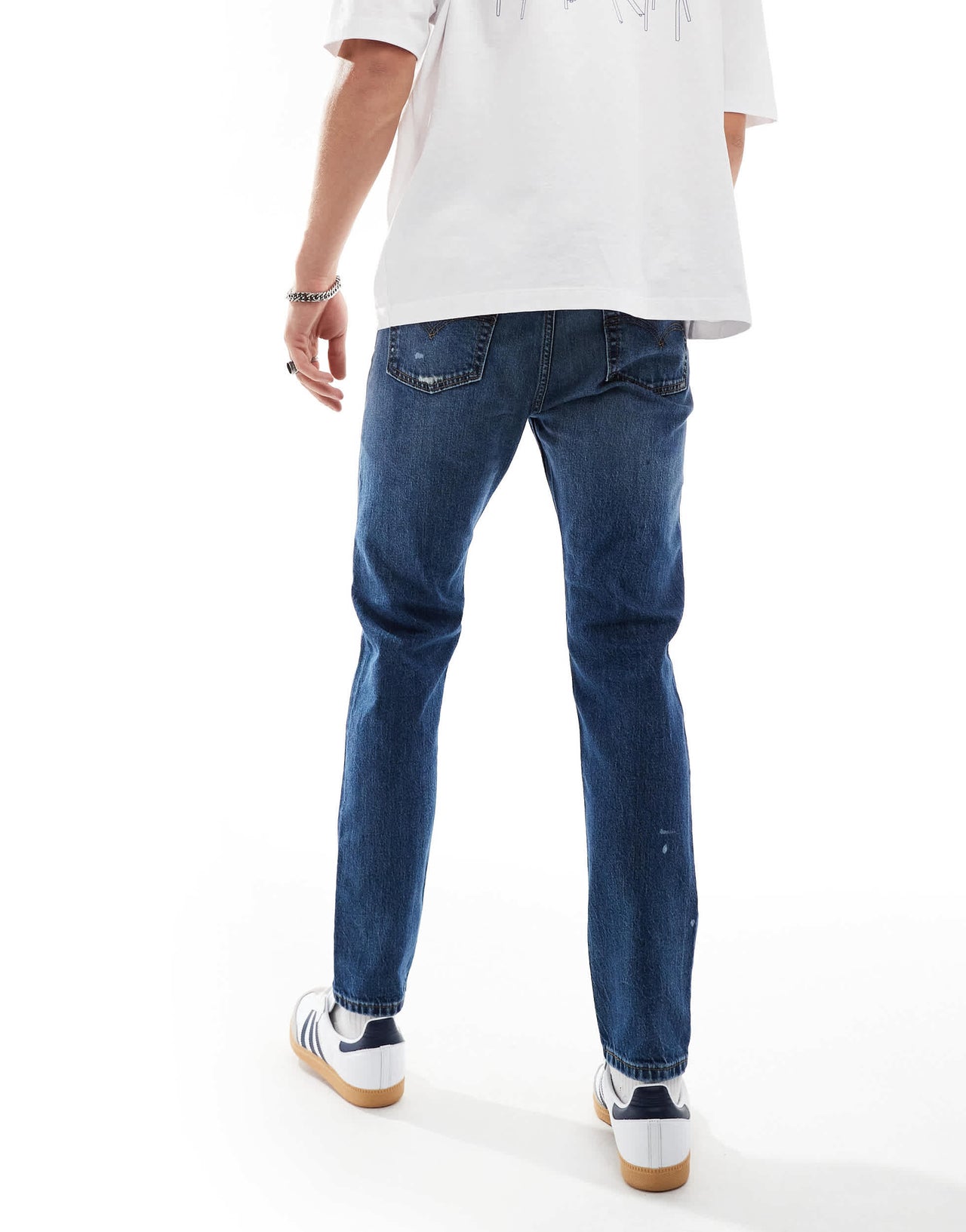 Levi's 515 slim jeans in mid blue
