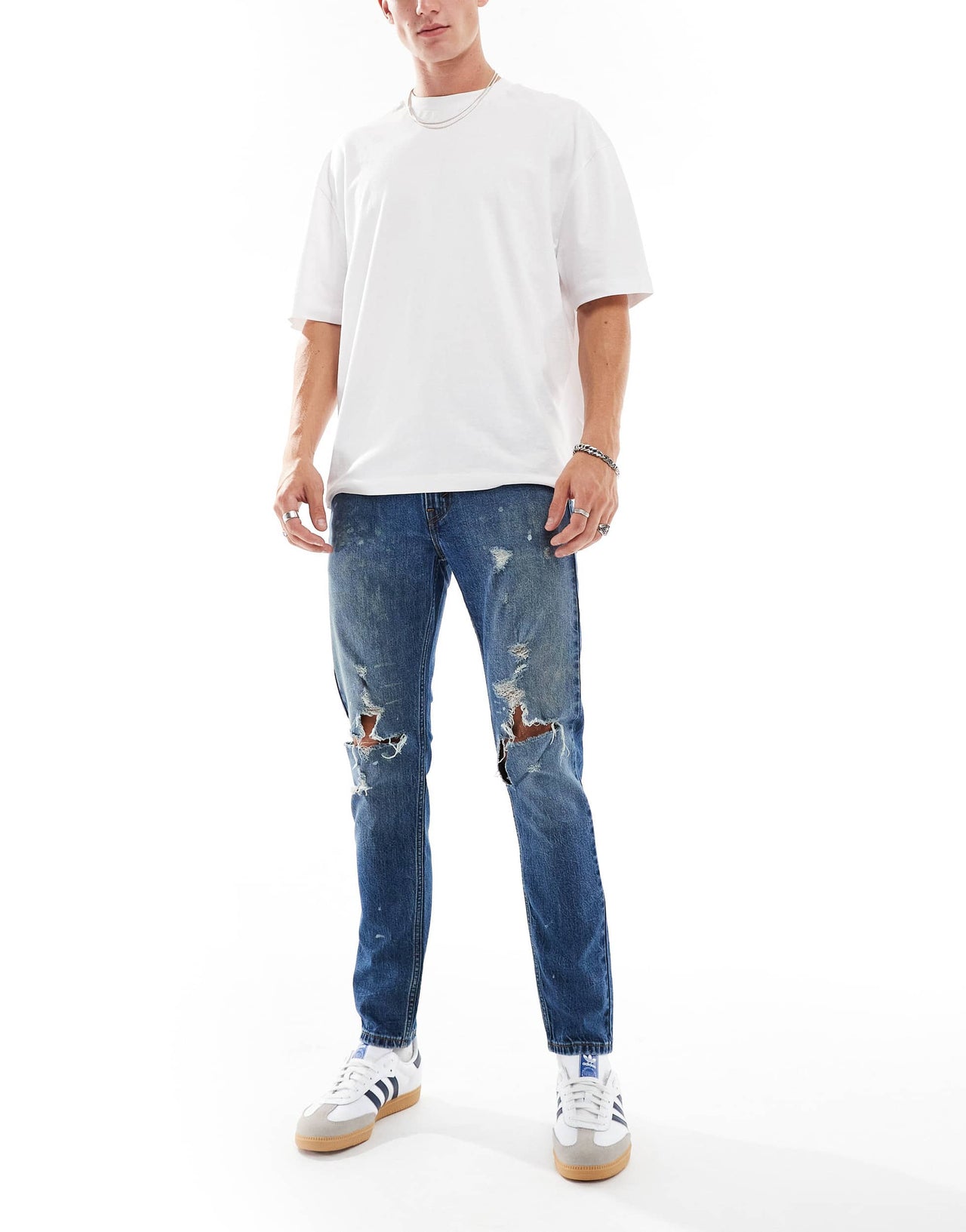 Levi's 515 slim jeans in mid blue