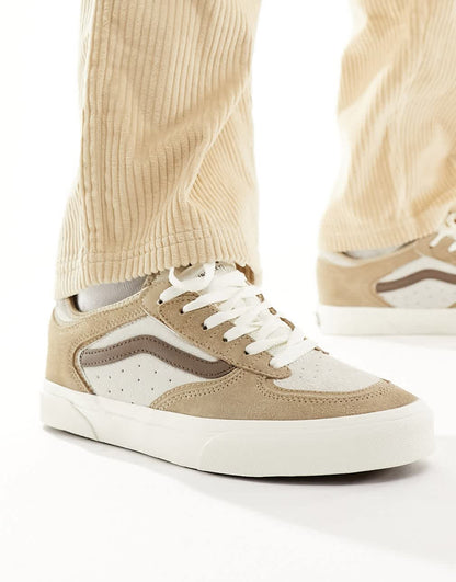 Vans Rowley Classic trainers in brown multi