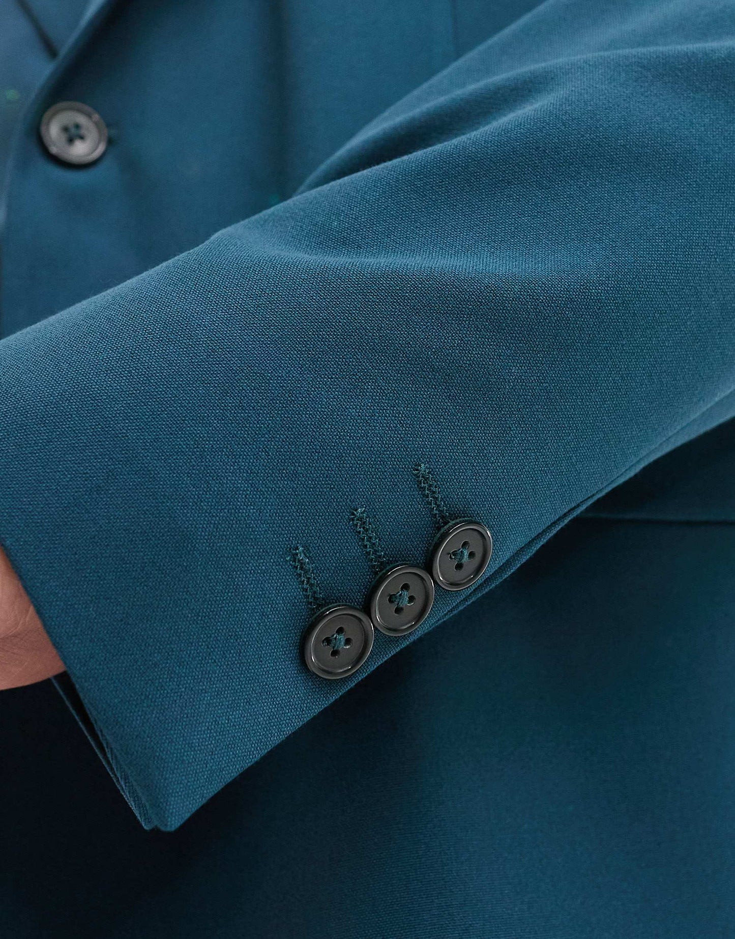 Viggo lavoir oversized suit jacket in petrol blue