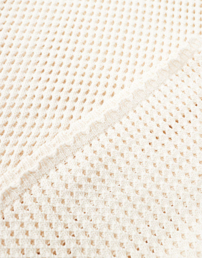 Cotton On maxi shift skirt in ecru crochet co-ord