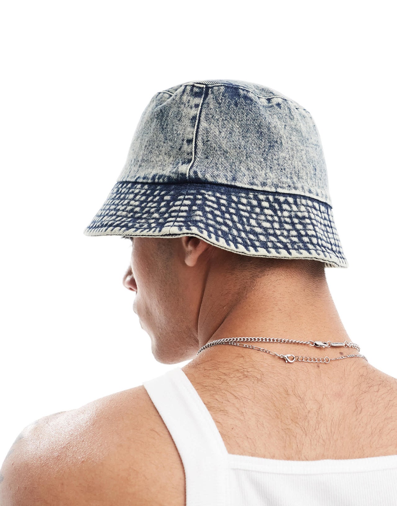 ASOS DESIGN denim bucket hat