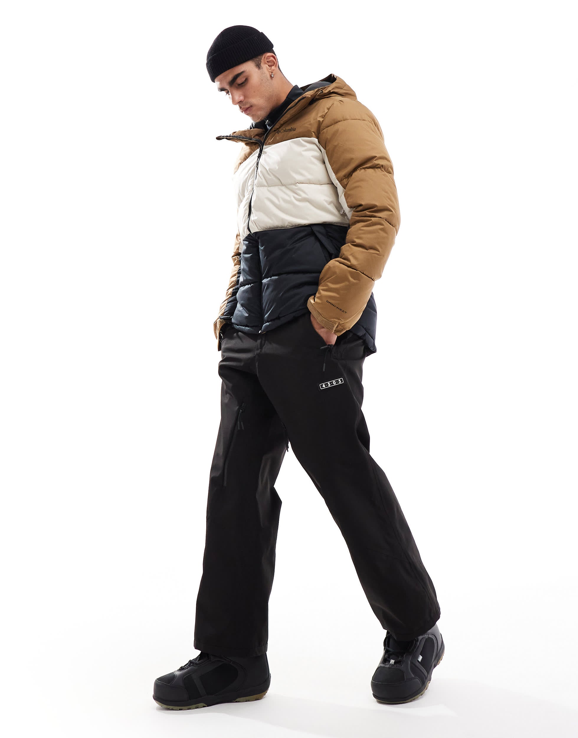 Columbia Slope Style ski jacket in brown