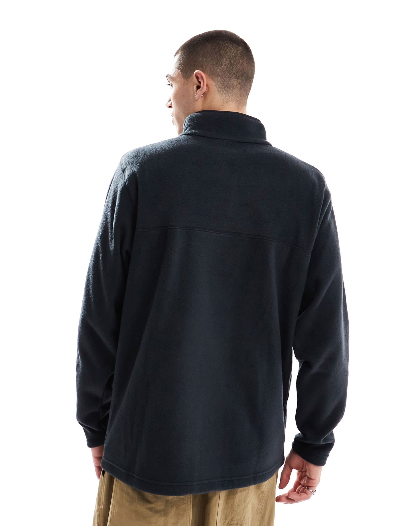 Columbia Steens Mountain II half snap fleece in black